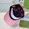 خطاب تطريز بيسبول مصمم العلامة التجارية Sun Hat Womens Casal Sports Caps Mens Cotton Ball Cap قابلة للتعديل