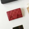 Luxury Designer Card Holder Wallet Classic C Credit Cards Cover Bag Fashion Womans Genuine Leather Coin Purses Mans Travel Documents Passport Holders