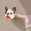 Puppets Puppet Hand Dog Toy Animal Head Kids Toys Storytelling Finger Shiba Spela Plush Roll Handskar Realistisk Interactive Theatre 230719