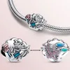 925 Sterling Silver Charm Shell Femmes Conviennent Pour Primitive Pandora Bracelet Pendentif Collier Diy Bijoux Amis Cadeau Livraison Gratuite