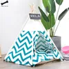 chenils stylos Pet Tent House Cat Bed Portable Tipi Avec Coussin Épais Et 6 Couleurs Disponibles Pour Chien Chiot Excursion Extérieur Intérieur 230719