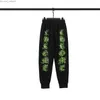 Herrbyxor herrbyxor sanskrit satsning Autumn Womens Cross Sweatpants Horseshoe Letter Print Trousers Crew Casual Sports Pants Storlek M-2XL Z230720