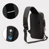 School Bags Men Sling Backpack Cross Body Shoulder Chest Bag Antitheft Travel Motorcycle Rider Waterproof Oxford Male Messenger 230720