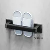 Punch Free Multifunzionale Slipper Storage Rack Acciaio al carbonio Bagno Camera da letto Scarpe Hanging Holder Asciugamano Ripiano Pot Rack L230704