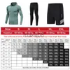 Men's Tracksuits Compression Sport Suits Men Running Suit Quick Drying Fitness Running Clothes Sets Joggers Training Suit Workout Gym Clothing J230720