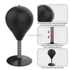 Punching Balls Pear Shape PU Boxing Speed Ball Punching Bag Mop Fitness Training Exercise HKD230720