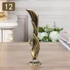 Vases European-style Zinc Alloy Small Vase Metal Crafts Gift High-end Home Decoration Ornaments Restaurant Flower Arrangement