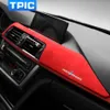 Alcantara Wrap Car Dashboard Панель Abs Cover Cover Care Car Interior Decoration для BMW F30 F31 F32 F34 F36 3GT 3 4 Series Accessories318H