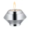 Stainless steel oval cremation jewelry Human pet ashes cremation urn funeral memorial candle holder ashes jar199I
