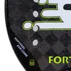 Tennisracketar Optum Fortress 18K Carbon Fiber Rough Surface 14 Hole Beach Tennis Racket med Cover Bag 230719