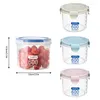 Storage Bottles Fresh Box Food Sealed Container Multifunctional Airtight Leak Proof Grain Tank For Kitchen Refrigerator