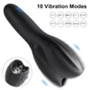 Masturbators Mannelijke vibrerende Eikel trainer penis massager mannelijke masturbatie product sporter volwassen seksspeeltje 230719