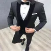 Costume homme mode formelle affaires Slim Fit 3 pièces Blazers blancs pantalon bordeaux hommes smoking mariage hommes costumes marié Su305a