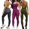 Kvinnors spårningsdräkter 2023 Pad Sport Sport Kvinnlig skulpterad Yoga Set Tracksuit Ensemble Sportswear Jumpsuit Workout Gym Wear Running Cloth Clower Fitness J230720