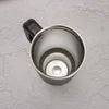 Bouteilles d'eau 40 oz gobelet couvercle de paille isolé 304 bouteille en acier inoxydable tasse à café poignée de haute qualité tasse Bingba