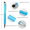 5 pcs lot Diamond Crystal Ballpoint Pens Capacitive Stylus Pen 2 in 1 Novelty Metal Zakka Touch Ballpen Stationery Gifts181x