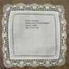 Set of 120 Table Napkin 6 x 6 inch Square Coaster White Linen Cocktail Napkins dress up any Cocktail Party284l