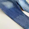 22SS Itália paris EUA jeans Casual Moda de Rua Bolsos Quentes Homens Mulheres Casal Outwear DEMIN calça azul navio 0309335J