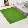 Carpets Modern and Simple Imitation Green Lawn Grass Mats Green Carpets Rug Flannel Soft Mats Non-slip Mats for Living Rooms R230720