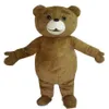 2019 Rabatt Factory Ted Costume Teddy Bear Mascot Costume Shpping237K