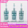 50pcs Bayonet Cartridge Replacement for Dr.pen M8 Micro Needle 11 Pins 16 24 36 42Pin 3d 5D Nano Silicone Micro Skin Needling Tip Derma Pen Stamp MTS Head