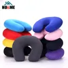 Kudde Nanopartikel Ushaped Travel Pillow Neck Support Head Micro Bead Filling Color Cushion Flying Aircraft 230719