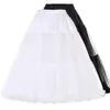 Tutu Skirt Ball Gown Tulle Petticoats for Vintage Wedding Black White Women Underskirt Crinoline Bridal Wedding Accessories255J