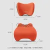 Seat Cushions Car Headrest Neck Pillow Lumbar Support Memory Foam Universal Soft Breathable Car Seat Pillows Driver Neck Rest Protect Waist x0720