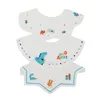 Bibs Burp Cloths 3 PCS SET 360 Вращение детского кормления слюни для украшения вышива