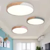 Lustres Nordic Led Lustre Creative Salon Chambre Enfants Lampe Moderne Ultra-mince Jardin Plafond Décoration Lumières Éclairage