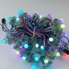 Moduli 1000pcs 12mm WS2811 Modulo pixel LED quadrato DC12V Impermeabile IP68 Digitale diffuso indirizzabile RGB Full Color Xmas Adverti2994