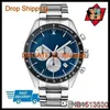 100% ORIGINAL JAPON MOUVEMENT DROP NOUVEAU Modèle Chronographe En Acier Inoxydable Mens Watch HB1513630 HB1513631 HB1513632 HB151363237i