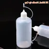 Wholesale Price 500Pcs 5ml 10ml 15ml 20ml 30ml 50ml 100ml Translucence Plastic Needle Bottles with Needle Tips Caps LDPE Bottles Infuse Qbha