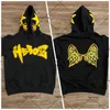 Erkek Hoodies Sweatshirts 3d Mektup Kanatları Köpük Gevşek Külot Hoodie Kadınlar Yüksek Sokak Hip-Hop Giyim Retro Harajuku Günlük Büyük Boy