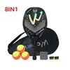 Tennisrackets Raquette Beach Voeg ballen toe 3k Alle koolstofvezel ruw oppervlak racket met deksel met een superlijm van hoge kwaliteit 230719