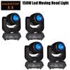 4 unidades 150 W Spot Led Moving Head Light Strobe Professional 14 16 canais 150 W AC 100-240 V Sound Active para KTV Club300b