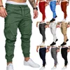 Męskie spodnie męskie spodnie cienki moda swobodne spodnie do joggera Spodnie ładunki streetwearowe