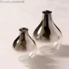 Вазы Nordic Glass Vase Creative Silver Gradient высушенная цветочная ваза