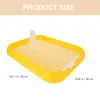 kennels pens 3 Colors Self Cleaning Litterbox Dog Toilet Anti Slide Puppy Potty Tray Cat Pet Training For Small Dogs Cats Litter Box 230720