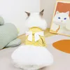 Vestuário para cães primavera verão princesa gato vestido para cães pequenos filhote de cachorro saia roupas bonitos vestidos listrados macios Pomeranian Chihuahua Poodle