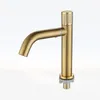 Bathroom Sink Faucets 304 Stainless Steel Basin Faucet Toilet Can Be Rotated Single Cold Device Washbasin