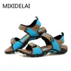 Sandalen MIXIDELAI Outdoor Mode Heren Zomer Schoenen Casual Ademend Strand Sapatos Masculinos Plus Size 3546 230719