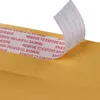 Confezione regalo 10 pezzi Kraft Bubble Mailer Buste di carta per sacchetti postali imbottiti gialli