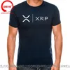 Männer T Shirts Mode Ripple To The Moon Münze Geschenk Hemd XRP Kryptowährung Mann Camiseta Männer T-Shirt Für Erwachsene