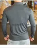 Tute da uomo T-shirt da corsa a compressione da uomo Fitness Camicia sportiva aderente a maniche lunghe Allenamento da jogging Palestra Abbigliamento sportivo Quick Dry J230720