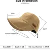 Berets UV Protection Sun Visor Plain Hat