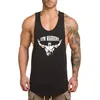 Heren tanktops Mens Gym Fitness mouwloos shirt Muscle Clothing Sporting Brand Top Workout Bodybuilding Running Singlets Fashion Vest 230720