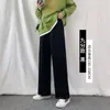 Women's Pants Lady Ankle Length Sweatpants Women Baggy Korean Harajuku Elastic Waist Trousers 90s Clothes Vintage Bottoms