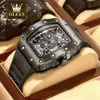 Orologi meccanici automatici Richares Orologio svizzero da uomo di fascia alta tendenza della moda bello fresco e prepotente nuovo orologio da uomo bagliore impermeabile