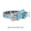 Riemen Locomotief Heupriem Shining Voor Vrouw Mannen Luxe Full Diamond Studded Strap Jeans DropShip